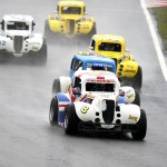 Nick leading at a wet Brands