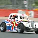 Dean flying at Silverstone
